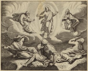 Transfigurasjon av Jesus Kristus (gravering) av European School
