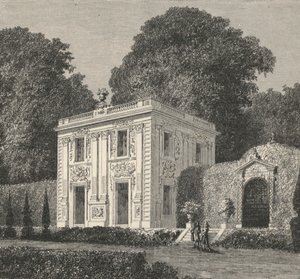 En paviljong av Marly (gravering) av European School