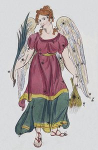 Jomfruen (farge litho) av European School