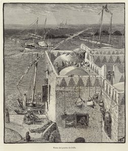 Utsikt over Jaffa havn av European School