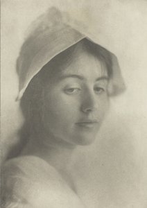 Et studieleder, ca. 1899. av Eva Watson Schutze