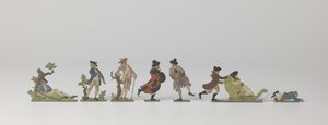 Tinnfigurer laget av Moravian Brothers fra Zeist av Evangelische Broedergemeente
