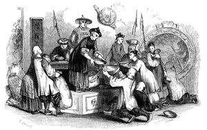 Gir ut mais til folket, i en sesong med knapphet, 1847