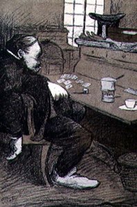 Verk gravert av J.G.R. fra puben 