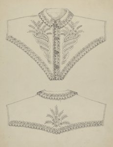 Brodert nattkjole av Evelyn Bailey