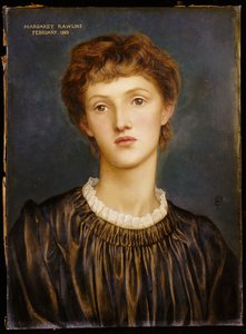 Portrett av Margaret Rawlins, 1883 av Evelyn De Morgan