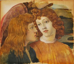 "Madonnaen til Magnificat" av Evelyn De Morgan