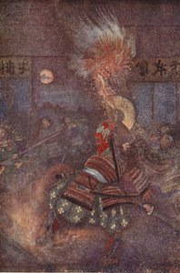 Raiko Slays the Goblin of Oyeyama, illustrasjon fra 
