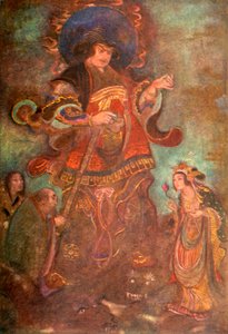 'Susa-no-o og Kushi-nada-hime', 1912. av Evelyn Paul