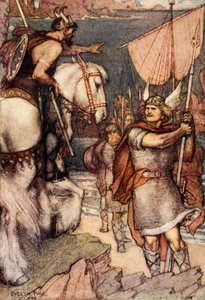 Warden utfordrer Beowulf av Evelyn Paul