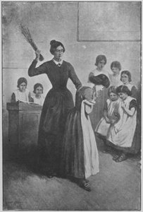 Illustrasjon for Jane Eyre av Charlotte Bronte (litho)