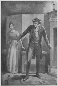 Illustrasjon for Jane Eyre av Charlotte Bronte (litho) av Evelyn Stuart Hardy