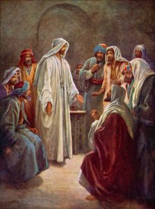 The Risen Lord (farge litho) av Evelyn Stuart Hardy