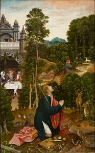 Scene fra livet til Saint Roch, 1517.