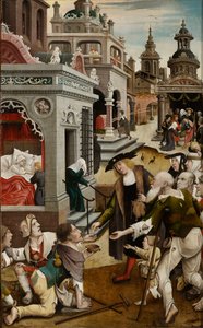 Scene fra livet til Saint Roch, 1517.