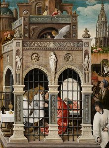 Scene fra Saint Rochs liv, 1517.