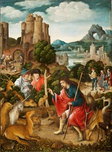 Scene fra livet til Saint Roch, 1517.