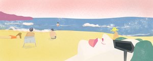 Sommer i Portugal III av Ewelina Skowronska