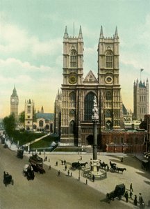 Westminster Abbey, ca 1900-tallet. av Eyre and Spottiswoode