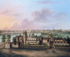 'Lambeth Palace', c1685 av FW Smith