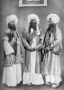 Tre Balochi-høvdinger, 1902