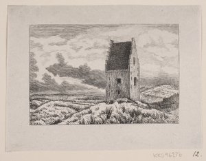 Den sandede kirken på Skagen av F. Hendriksen