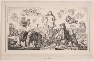 Gefion, takmaleri for Frederiksborgmuseet av Lorenz Frølich