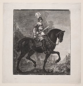 Karel van Mander: Christian IV til hest
