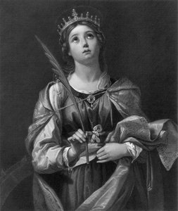 St Catherine, 1800-tallet. av F Knolle