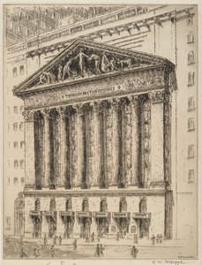 New York-børsen av F. W. W. Hoppe