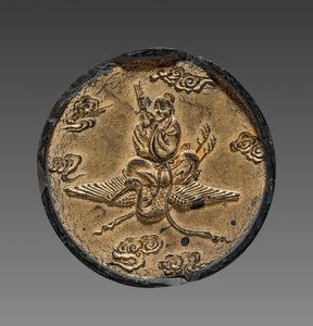 Blekkkake med Wang Ziqiao, ca. 17-18 århundre. av Fang Yulu