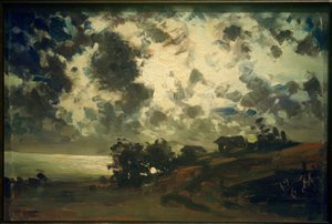 Måneskinn, studie av Fanny Churberg