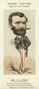 Karikatur av Ulysses S Grant