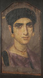 Portrett av en ung dame, 2. århundre. AD av Fayum mummy portraits