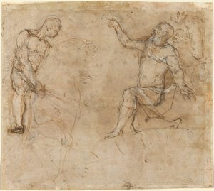 Figurstudier av Federico Barocci