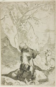 Saint Francis mottar Stigmata av Federico Barocci