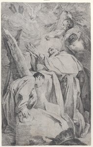 Ekstase til den salige Piero Gambacorti fra Pisa, ca. 1725-28. av Federico Bencovich