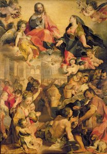 Madonna of the People, 1576-79 av Federico Fiori Barocci or Baroccio
