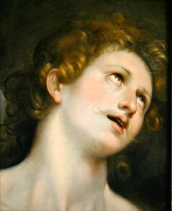 St. Sebastian (olje på papir på lerret) av Federico Fiori Barocci or Baroccio