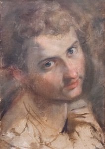 Studie for lederen av St Judas av Federico Fiori Barocci or Baroccio