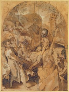 Gravleggingen av Federico Fiori Barocci or Baroccio