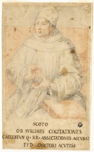 Duns Scotus av Federico Zuccaro