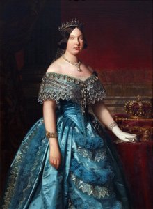 Isabel II av Spania av Federico de Madrazo y Kuntz