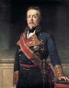 Portrett av Evaristo Fernandez de San Miguel y Valledor (1785-1862), spansk militær adelsmann og politiker av Federico de Madrazo y Kuntz