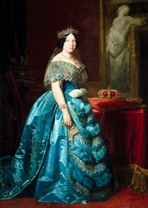 Portrett av Isabella II, dronning av Spania