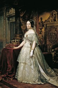 Portrett av Isabella II av Spania