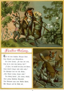 Reynard the Fox, eller 'Reineke Fuchs' av Fedor Alexis Flinzer
