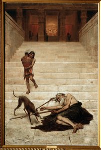 ""The Raising of Lazarus"" Maleri av Feodor Bronnikov (1827-1902) 1886 Regional Art Gallery, Tver