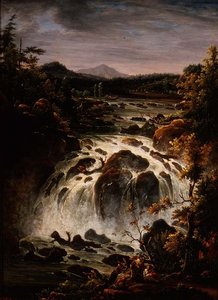 Imatra-fossen i Finland av Fedor Mikhailovich Matveev