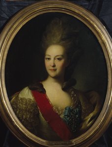 Portrett av kontesse Ekaterina Nikolaevna Orlova 1758-1781, s. 1779